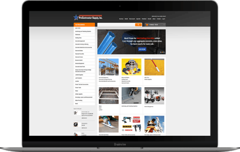 Online construction equipment store in Georgia, USA